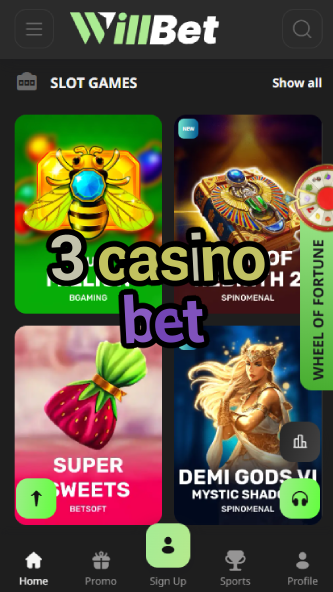 3 Casino Bet - Triple Your Winnings Today-www.bdqngd.com